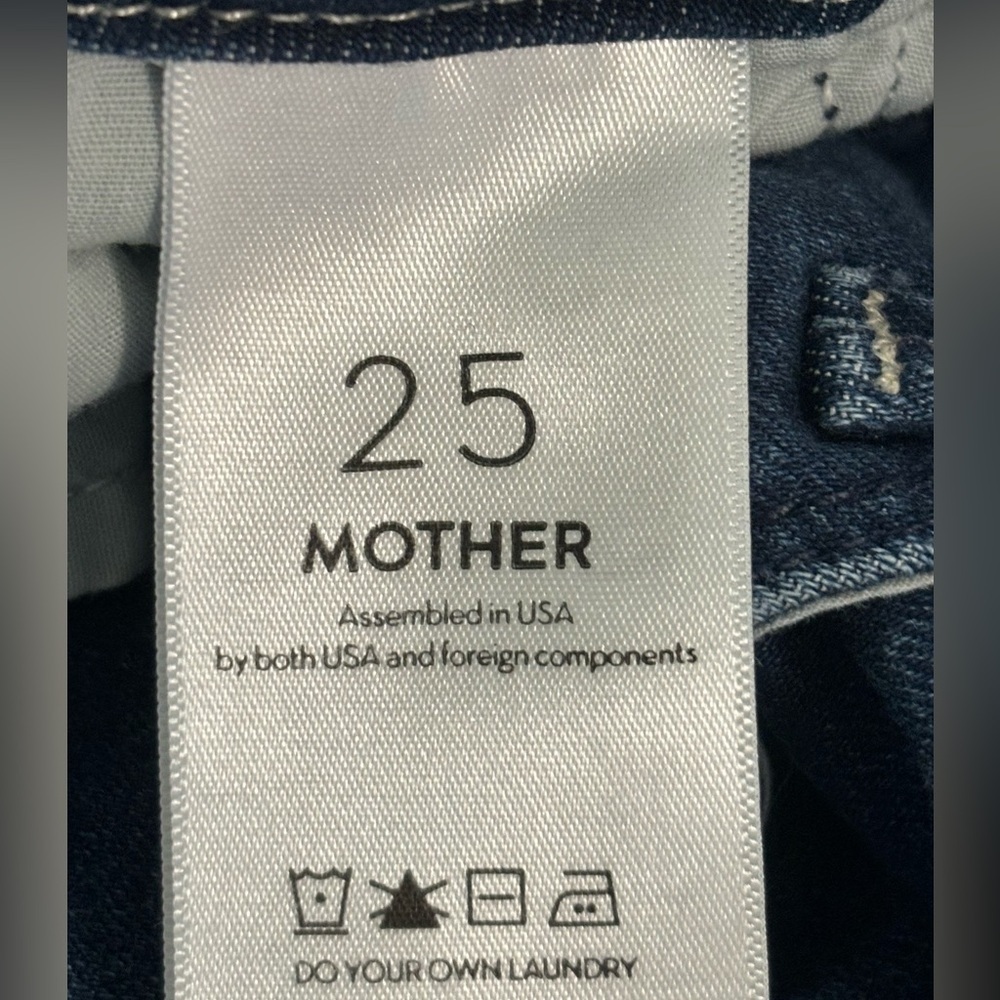 MOTHER
Looker High-Rise Ankle Fray Skinny Jeans in Tongue And Chic size 25 - Picture 7 of 16